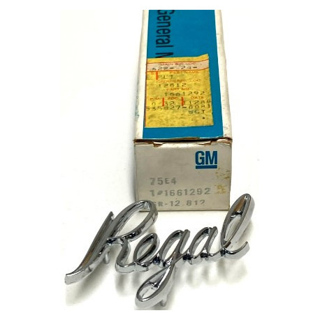 EMBLEME REGAL GM 1661292 - Vintage Garage 