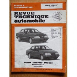 Revue Technique pour Ford Sierra diesel - avec dossier contrôle technique