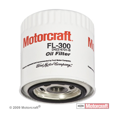 FILTRE A HUILE FORD MOTORCRAFT FL-300 POUR MUSTANG DE 1974 A 1986..