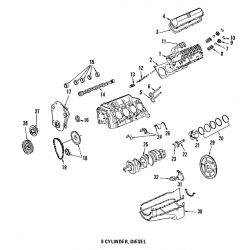 ROCKER ARM / BRAS, culbuteur de soupape de moteur 1982-1984 GM