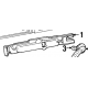 Feu de position latéral pour Cadillac Allante de 1987-1993