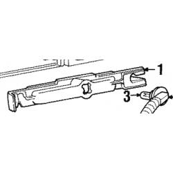 Feu de position latéral pour Cadillac Allante de 1987-1993