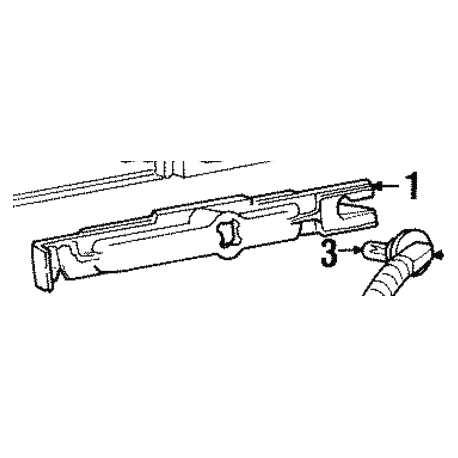 Feu de position latéral pour Cadillac Allante de 1987-1993