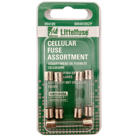 ASSORTIMENT DE FUSIBLES 5PCS