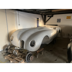 Jaguar Type C réplique alu