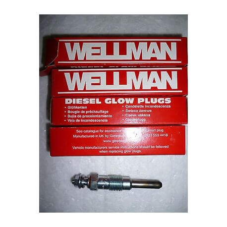 4 GLOW PLUGS FOR NISSAN Patrol Cabstar Pickup - W571 - Vintage