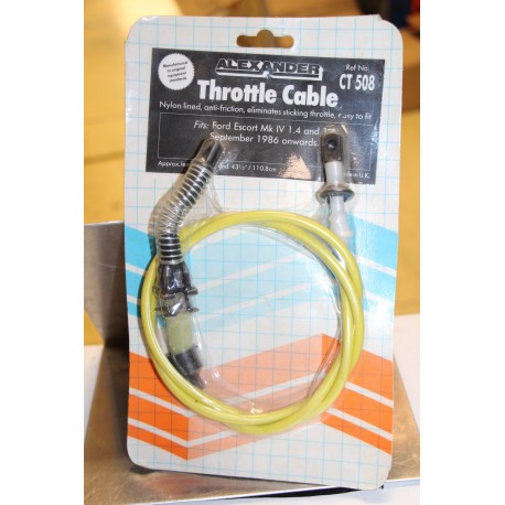 Câble d’accelerateur pour Ford Escort MKIV 1,4L et 1,6L à