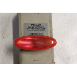 Répétiteur oval rouge (clair) pour Ford escort VI